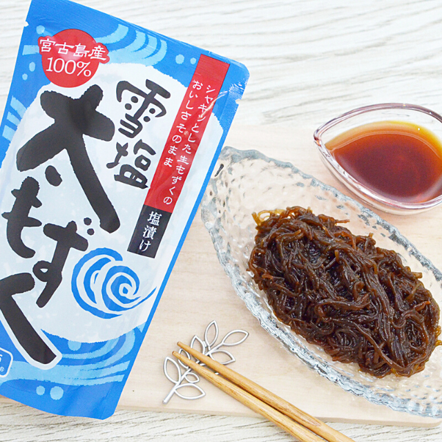 雪塩太もずく 180g