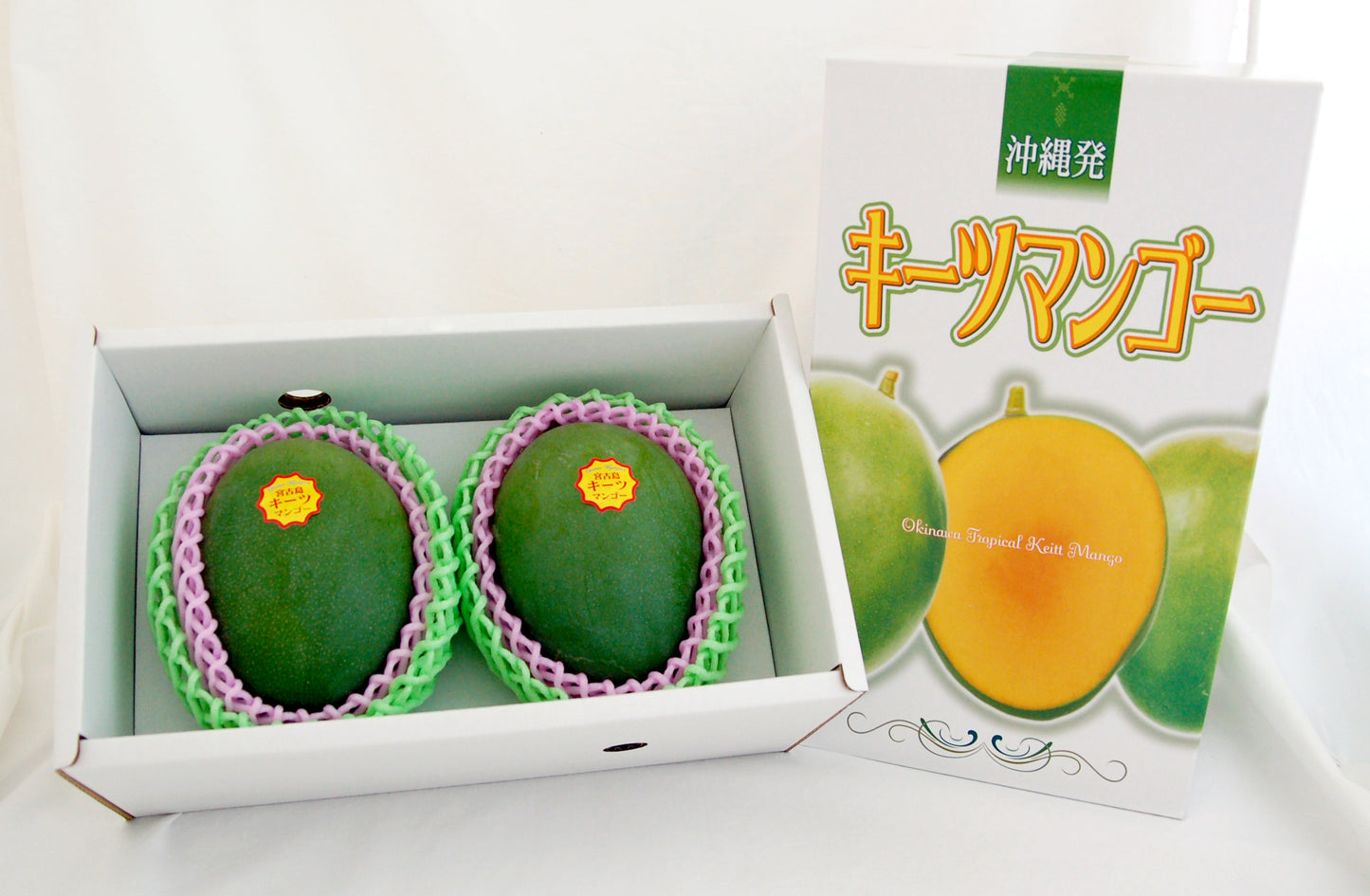 完売　 宮古島キーツマンゴー／化粧箱入り（送料込）数量限定品