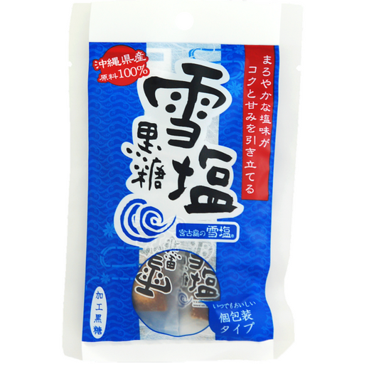 雪塩黒糖　120g