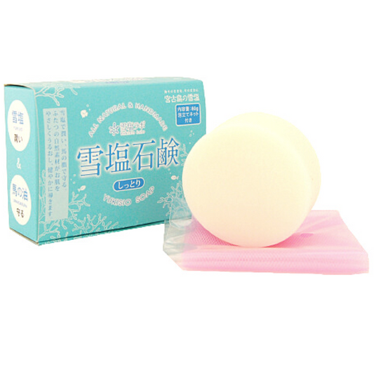 雪塩石鹸しっとりタイプ　80g