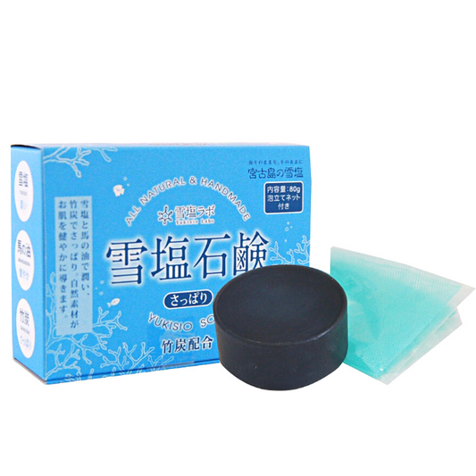 雪塩石鹸さっぱりタイプ　80g